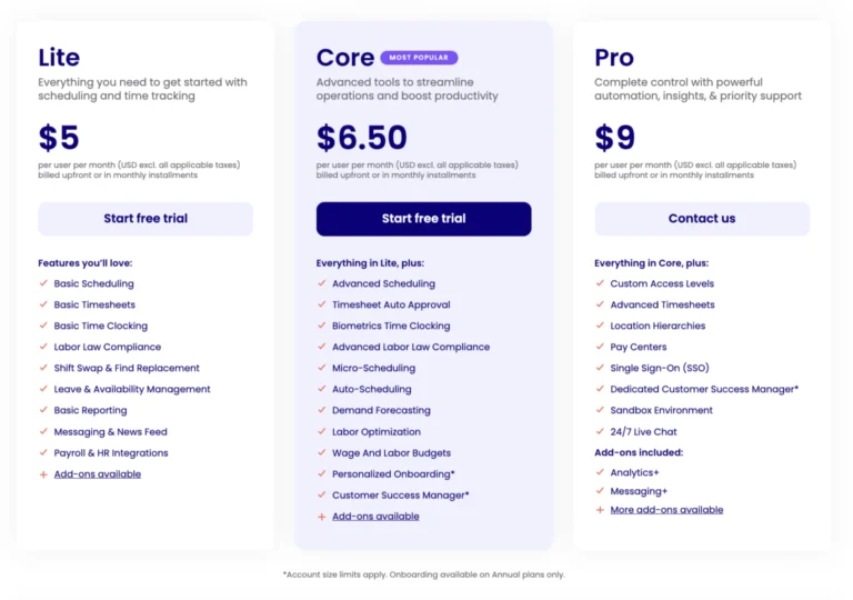 Preispläne von Deputy